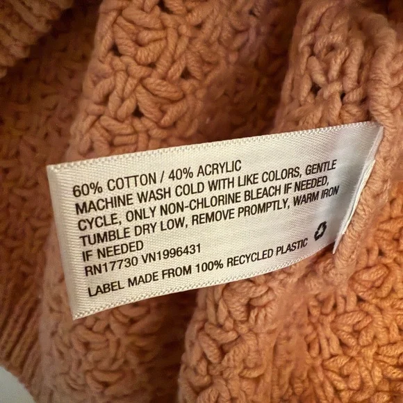 Universal Thread Textured Crewneck Sweater - Camel Brown - Picture 4 of 4